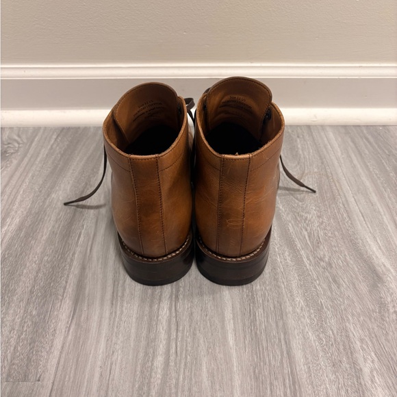 thursday cadet tobacco Thursday Boot Company Tobacco Cadet Tan Leather Cap-Toe Lace-Up Boots